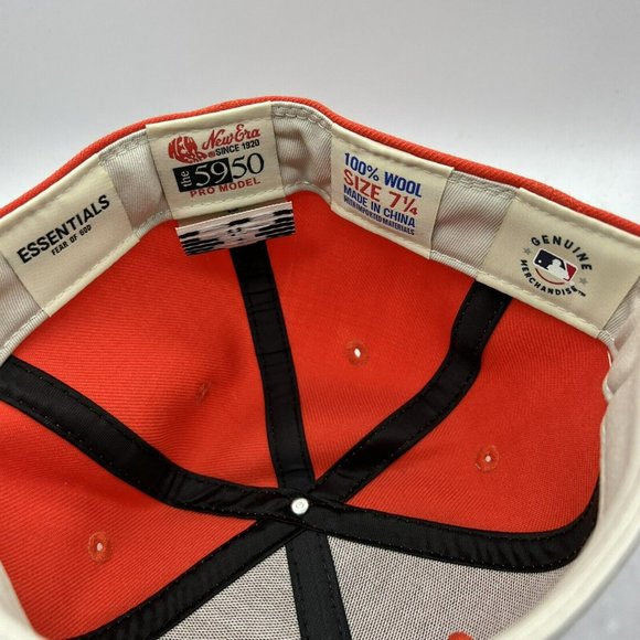 New Era Accessories Fear Of God 7 4 59fifty New Era Hat Fitted Cap